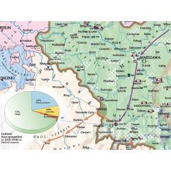 Rzeczpospolita w XVII i XVIII wieku / Europa w pierwszej połowie XVIII wieku - dwustronna mapa ścienna