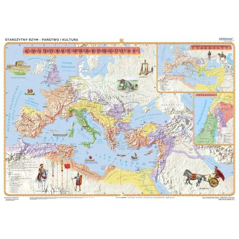 DUO Starożytny Rzym - państwo i kultura - mapa