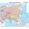 Dwustronna mapa ścienna Azji ? fizyczna / polityczna 1:8 000 000