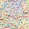 Mapa ścienna województwa śląskiego ? administracyjno-drogowa