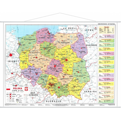 Polska mapa administracyjna